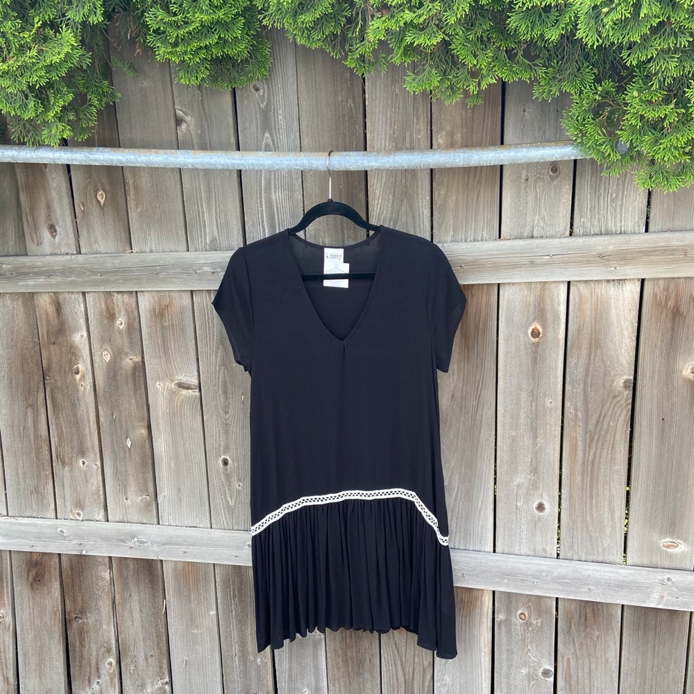V-Neck Mid length Dress